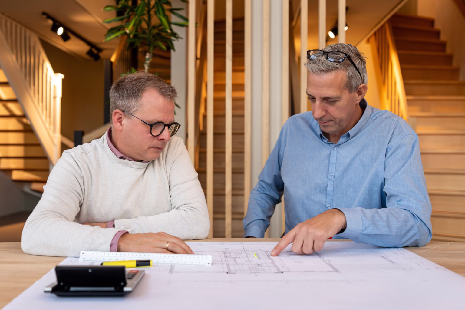 advies gesprek voor een trap in bloemendaal